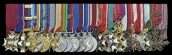 Miniature Medals from the Collection of Mark Cline