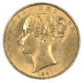 A Good Group of Early Victorian Sovereigns