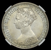 A Good Group of Victorian Florins, 1849-1901, the Property of a Gentleman