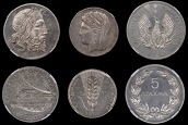 A Group of 20th Century Royal Mint Proof-Record Coins, ex Melbourne Mint Museum