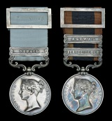 Medals from the Rob Campbell Collection relating to Clevedon, Somerset