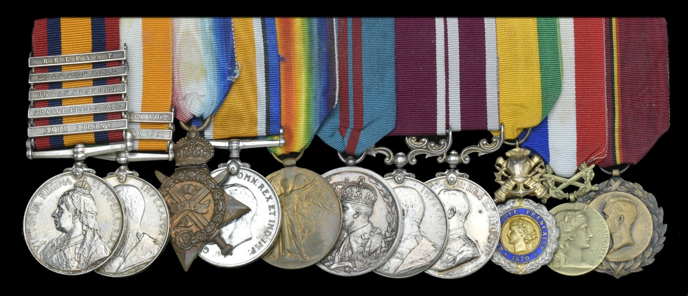 Meritorious Service Medal Groups from the Collection of Ian McInnes