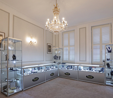 November 2018, Expanded into 17 Bolton St - Jewellery showroom opened